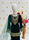 OC 236 Viscose Velvet Top With Bottom Dupatta Wholesale In India
